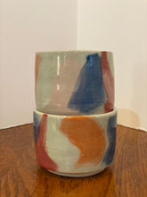 Load image into Gallery viewer, Painterly Cylinder Vase &amp; Tumblers
